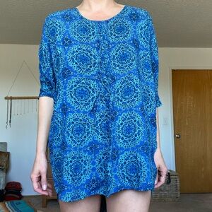 Mandala Print Tunic
